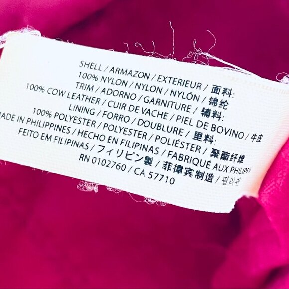 kate spade Sophie mini tote nylon black pink classic quiet luxury versatile - Picture 9 of 11